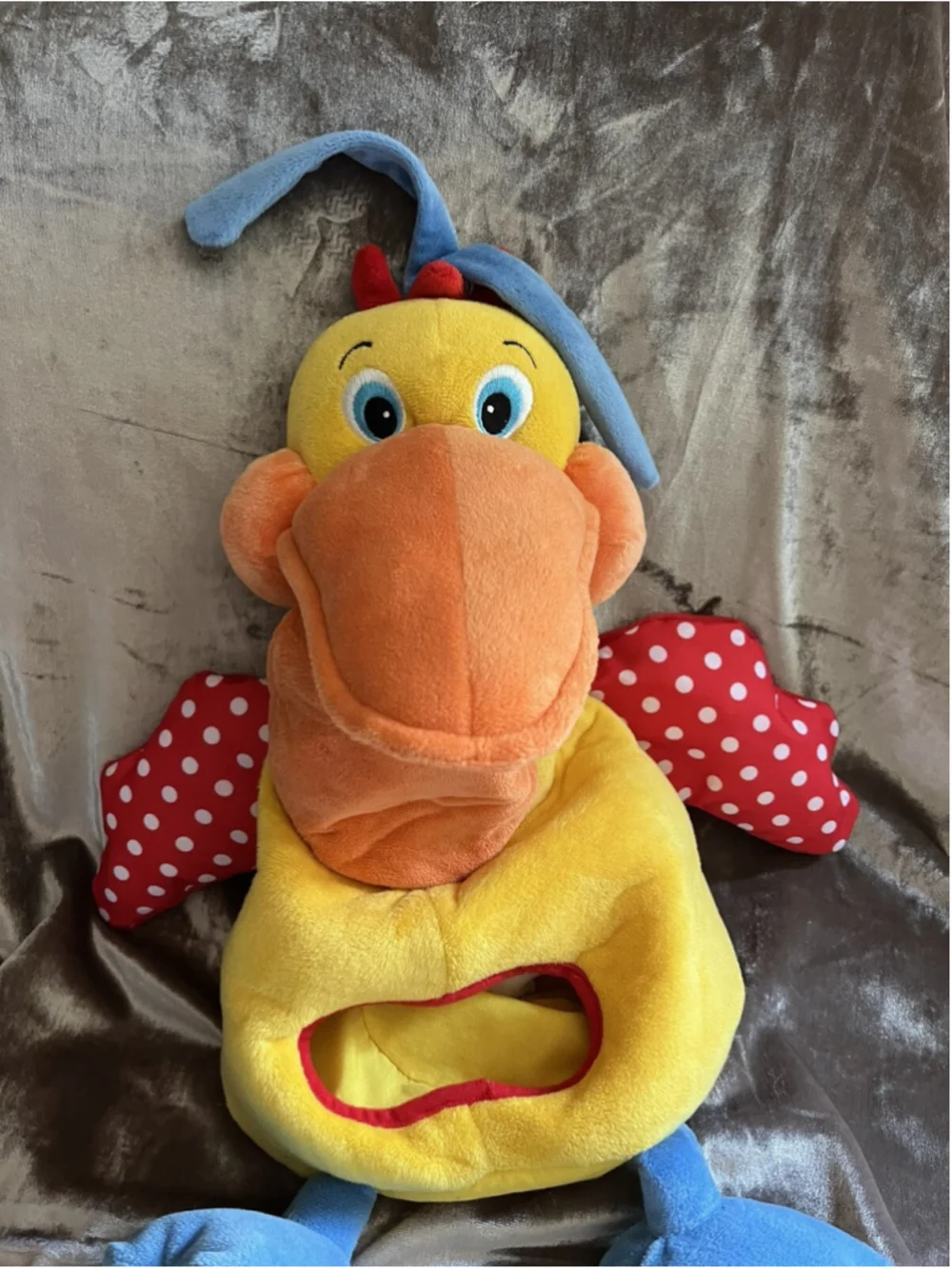 MELISSA AND DOUG K'S KIDS HUNGRY PELICAN #9154 PLUSH FIGURE TOY. SEE PHOTOS